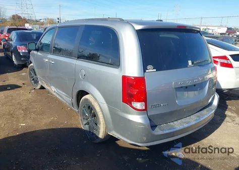 2019 Dodge Grand Caravan Gt из США, поврежденный, VIN 2C4RDGEG7KR726506